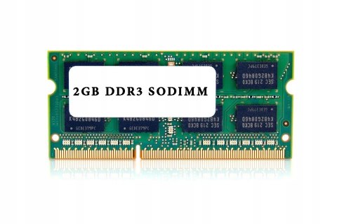 PAMIĘC RAM DO LAPTOPÓW 2GB DDR3 SODIMM