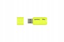 GOODRAM UME2 PENDRIVE 16GB USB 2.0 FLUO YELLOW