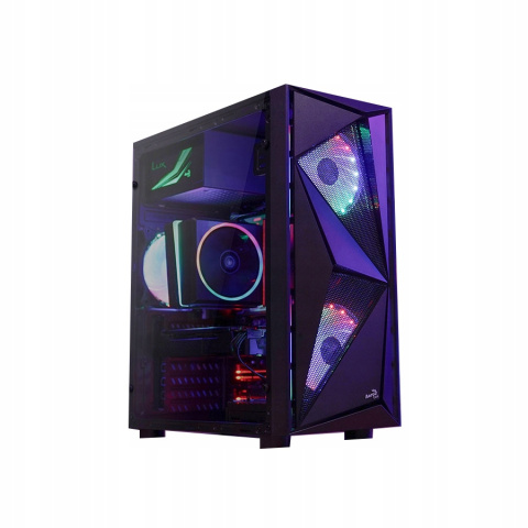 Gaming Aerocool Cosmo Tower Intel Core i7 GeForce GTX 1050 Ti 8GB DDR3 240GB SSD Windows 10 Pro