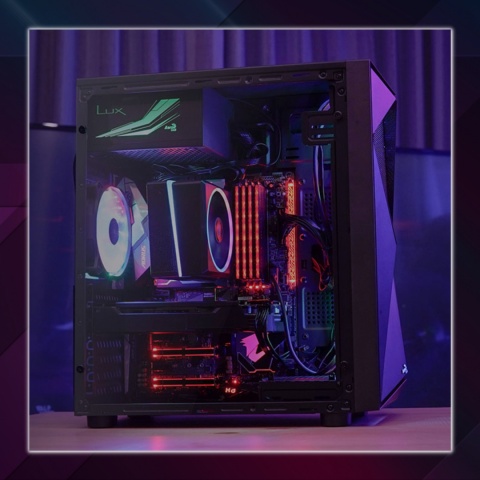 Gaming Aerocool Cosmo Tower Intel Core i7 GeForce GTX 1050 Ti 8GB DDR3 240GB SSD Windows 10 Pro