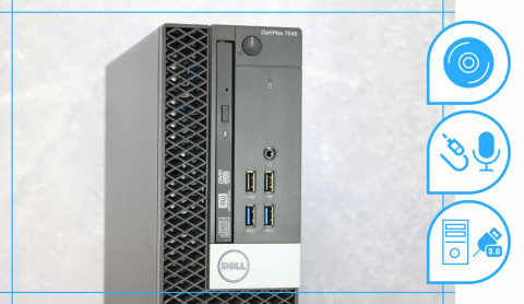 Dell Optiplex 7040 SFF Intel Core i7 16GB DDR4 256GB SSD DVD Windows 10 Pro