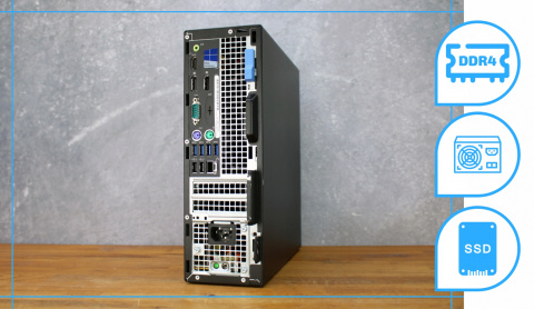Dell Optiplex 7040 SFF Intel Core i7 16GB DDR4 256GB SSD DVD Windows 10 Pro