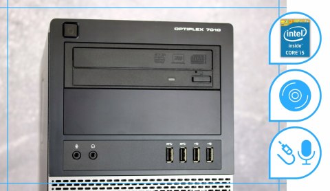 Dell Optiplex 7010 Tower Intel Core i5 16GB DDR3 256GB SSD DVD Windows 10 Pro