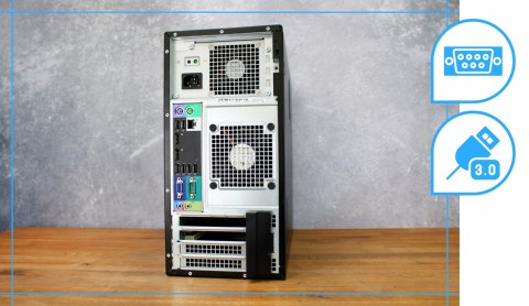Dell Optiplex 7010 Tower Intel Core i5 16GB DDR3 256GB SSD DVD Windows 10 Pro