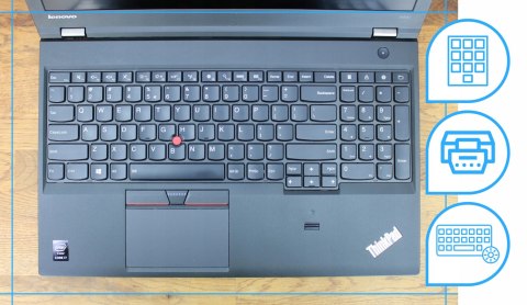 Lenovo ThinkPad W541 Intel Core i7 NVIDIA Quadro K1100M 8GB DDR3 256GB SSD DVD Windows 10 Pro 15.6"