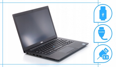 DELL Latitude 7480 Intel Core i5 16GB DDR4 256GB SSD Windows 10 Pro 14"