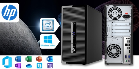 HP ProDesk 400 G3 Tower Intel Core i5 16GB DDR4 240GB SSD DVD Windows 10 Pro