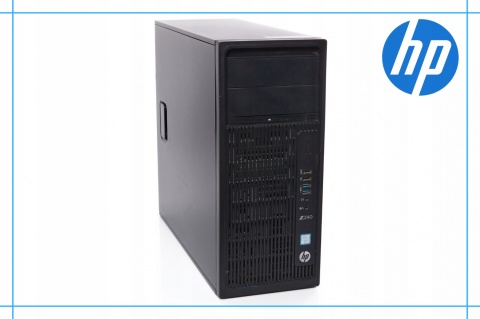 HP Workstation Z240 Tower Intel Core i7 Quadro K620 32GB DDR4 2256GB HDD + SSD Windows 10 Pro