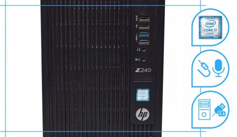 HP Workstation Z240 Tower Intel Core i7 Quadro K620 32GB DDR4 2512GB HDD + SSD Windows 10 Pro