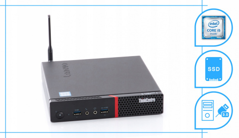 Lenovo ThinkCentre M700 Tiny Intel Core i5 16GB DDR4 256GB SSD Windows 10 Pro