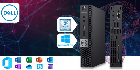 Dell Optiplex 5060 Tiny Intel Core i5 16GB DDR4 1000GB SSD Windows 11 Pro