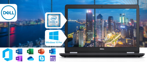 Dell Latitude E5570 Intel Core i3 8GB 512GB SSD Windows 10 Pro 15.6"