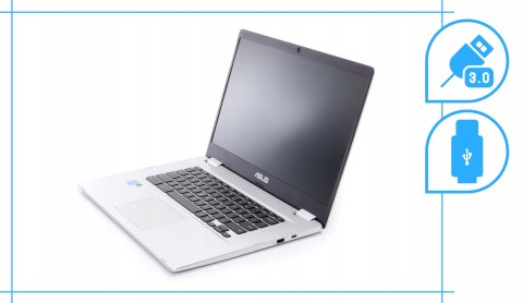 ASUS CHROMEBOOK C523N Intel Celeron N 4GB DDR4 32GB eMMC Chrome OS 15.6"
