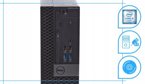 Dell Optiplex 5040 SFF Intel Core i5 8GB DDR3 512GB SSD DVD Windows 10 Pro