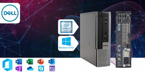 Dell Optiplex 9020 USFF Intel Core i5 8GB DDR3 128GB SSD DVD Windows 10 Pro