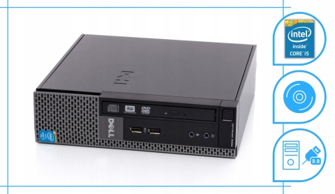 Dell Optiplex 9020 USFF Intel Core i5 8GB DDR3 128GB SSD DVD Windows 10 Pro