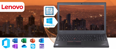 Lenovo ThinkPad T560 Intel Core i7 8GB DDR3 512GB SSD Windows 11 Pro 15.6"