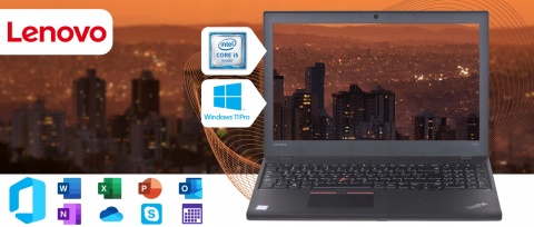 Lenovo ThinkPad T560 Premium Intel Core i5 16GB DDR3 512GB SSD Windows 11 Pro 15.6"