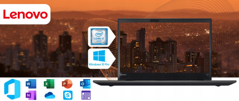 Lenovo ThinkPad T570 Intel Core i7 8GB DDR4 256GB SSD Windows 11 Pro 15.6"