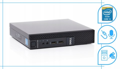 Dell Optiplex 9020 Micro Intel Core i5 16GB DDR3 128GB SSD Windows 10 Pro
