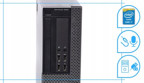 Dell Optiplex 9020 SFF Intel Core i7 16GB DDR3 256GB SSD Windows 10 Pro