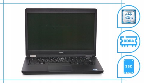 Dell Latitude 5480 Intel Core i5 8GB DDR4 256GB SSD Windows 10 Pro 14"