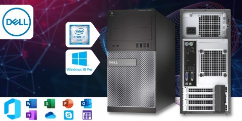 Dell Optiplex 7020 Tower Intel Core i5 32GB DDR3 512GB SSD DVD Windows 10 Pro