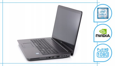 HP ZBook 17 G3 Intel Core i7 NVIDIA Quadro M3000M 8GB DDR4 256GB SSD Windows 10 Pro 17"