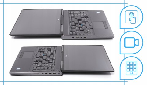 Dell Precision 7520 Intel Xeon NVIDIA Quadro M2200M 8GB DDR4 256GB SSD Windows 10 Pro 15.6"
