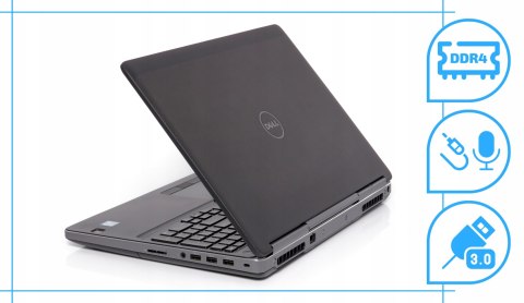Dell Precision 7520 Intel Core i7 NVIDIA Quadro M2200M 8GB DDR4 512GB SSD Windows 10 Pro 15.6"