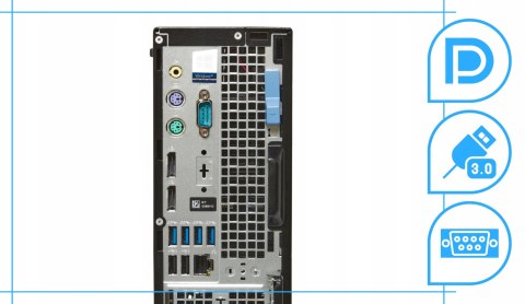 Dell Optiplex 7070 Sff Intel Core i7 16GB DDR4 512GB SSD DVD Windows 11 Pro