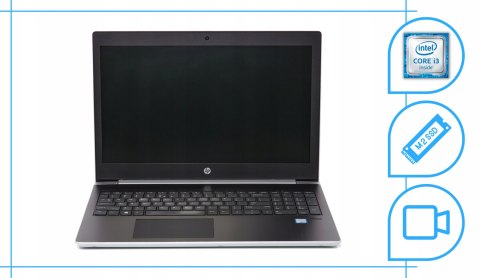 Hp Probook 450 G5 Intel Core i3 8GB DDR4 256GB SSD Windows 10 Pro 15.6"