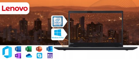 Lenovo Thinkpad T570 Intel Core i5 16GB DDR4 512GB SSD Windows 10 Pro 15.6"