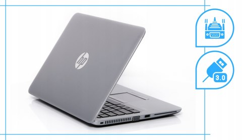 Hp Elitebook 820 G3 Intel Core i5 8GB DDR4 256GB SSD Windows 10 Pro 12.5"