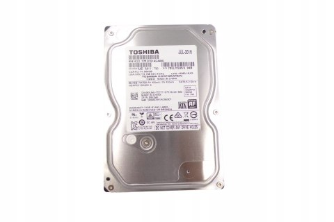 TOSHIBA DT01ACA050 500GB 3.5'' HARD DRIVE