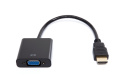 ADAPTER HDMI TO VGA DSUB 15CM AKYGA