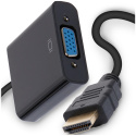 ADAPTER HDMI TO VGA DSUB 15CM AKYGA