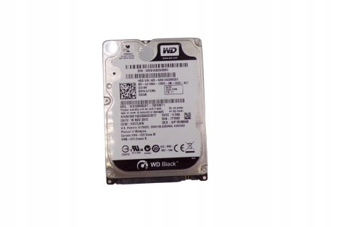 WD 320GB SATA II hard drive