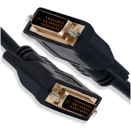 DVI CABLE 1.8M AKYGA GOLD PLATED