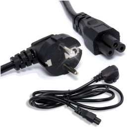 CLOVER LAPTOP POWER CABLE IEC C5 1M