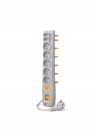 POWER STRIP EXTENSION ACAR 7 SOCKETS 3M