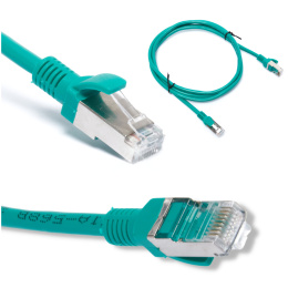 PATCHCORD KABEL SIECIOWY RJ45 1.5M KAT 5E ZIELONY