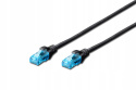 PATCHCORD KABEL SIECIOWY RJ45 3M KAT 5E CZARNY