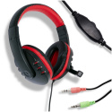 Rohan PC stereo over-ear headphones, 3.5mm mini jack microphone