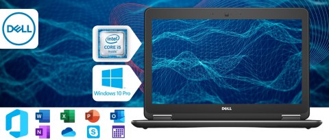 Dell Latitude E7240 Intel Core i5 8GB DDR3 128GB SSD Windows 10 Pro 12.5"
