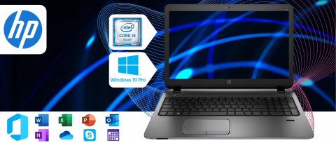 Hp Probook 450 G2 Intel Core i5 8GB DDR3 256GB SSD DVD Windows 10 Pro 15.6"