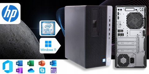 Hp Prodesk 600 G4 Tower Intel Core i7 16GB DDR4 512GB SSD Windows 11