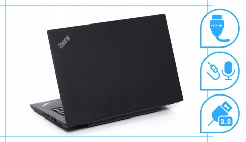 Lenovo Thinkpad T480s Intel Core i5 16GB DDR4 256GB SSD Windows 11 Pro 14"