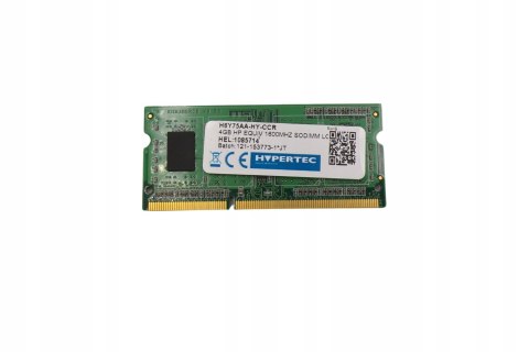 PAMIĘC RAM 4GB DDR3 SODIMM 1600MHz Hypertec