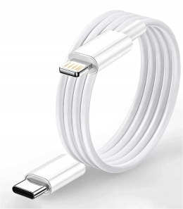 IPhone iPad USB-C Lightning charging cable 1m data transfer white